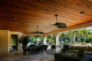 Cypress ceiling